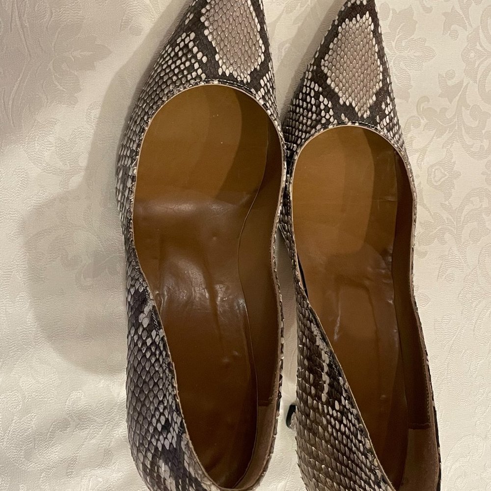 Real python shoes, size 7 1/2,  made in Thailand